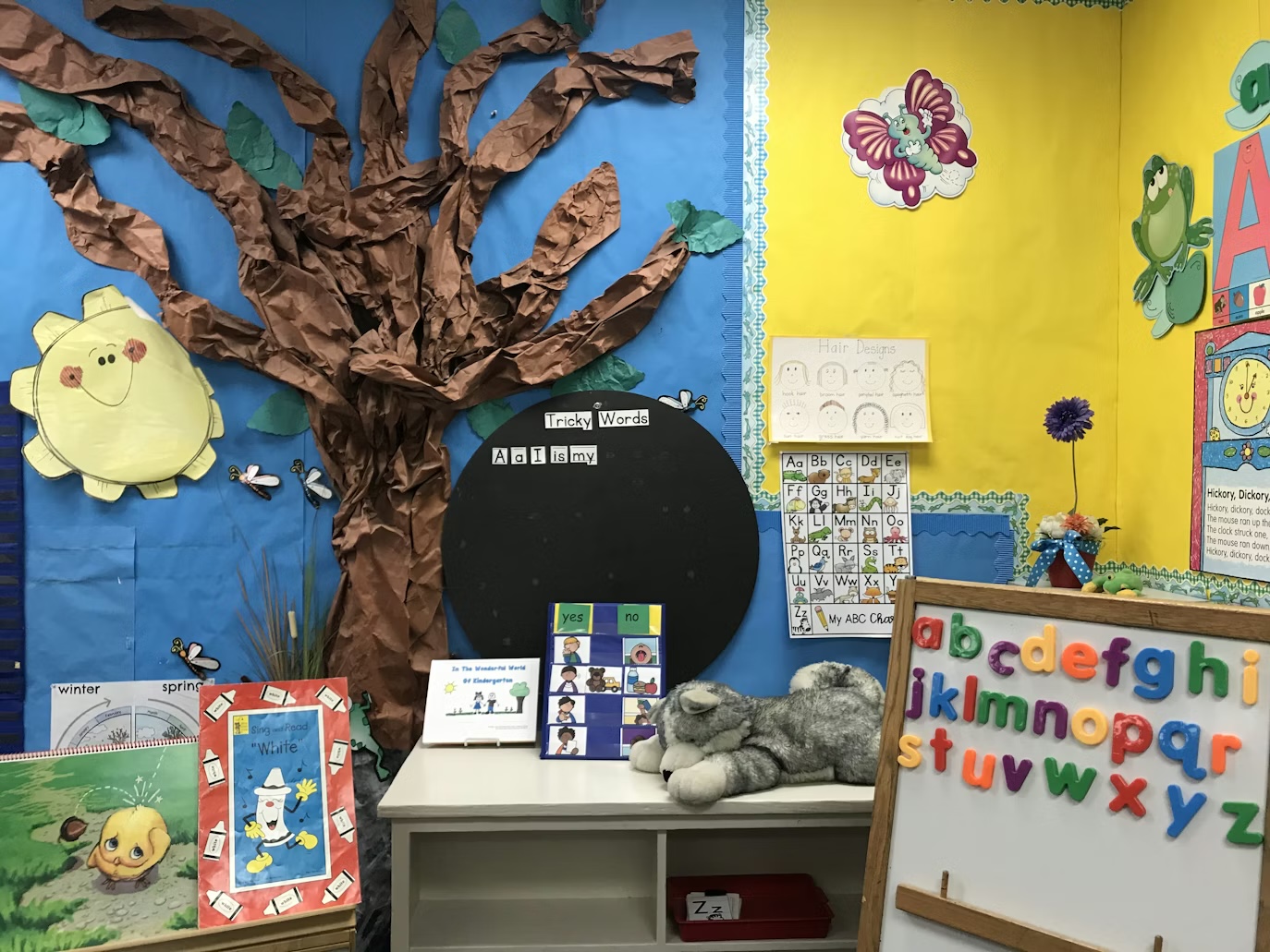 Classroom with children and teacher